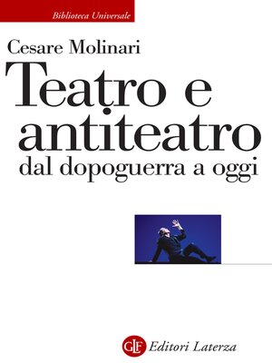 cover image of Teatro e antiteatro dal dopoguerra a oggi